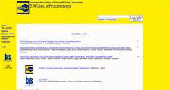 Desktop Screenshot of eproceedings.org